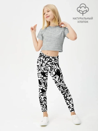 Леггинсы для девочки / ЪУЪ