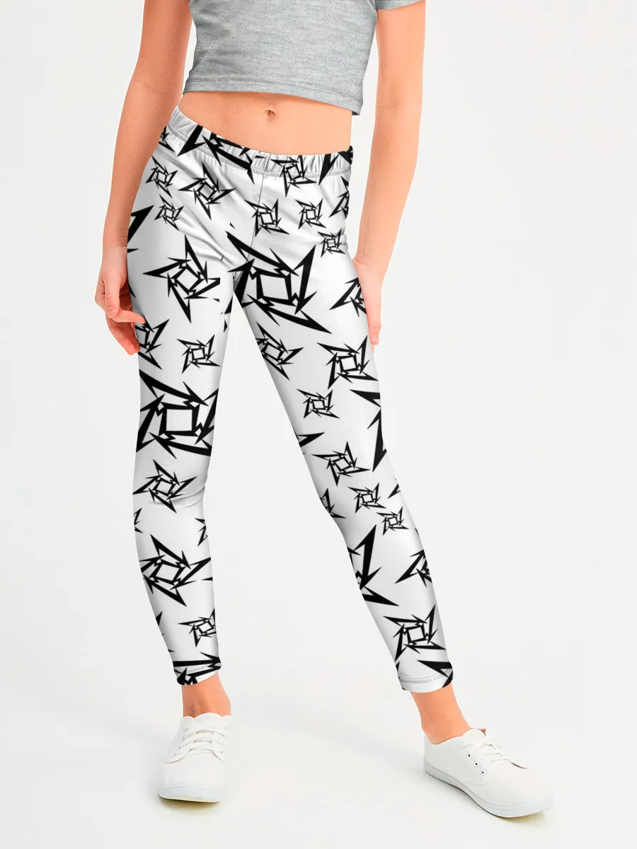 Леггинсы для девочки / METALLICA