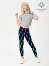Леггинсы для девочки / BILLIE EILISH PATTERN