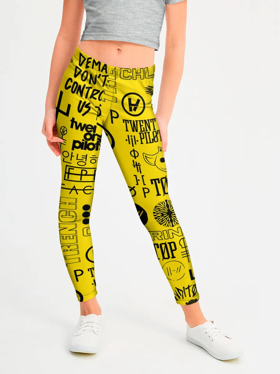 Леггинсы для девочки / TWENTY ONE PILOTS