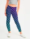 Леггинсы для девочки / Checkerboard gradient