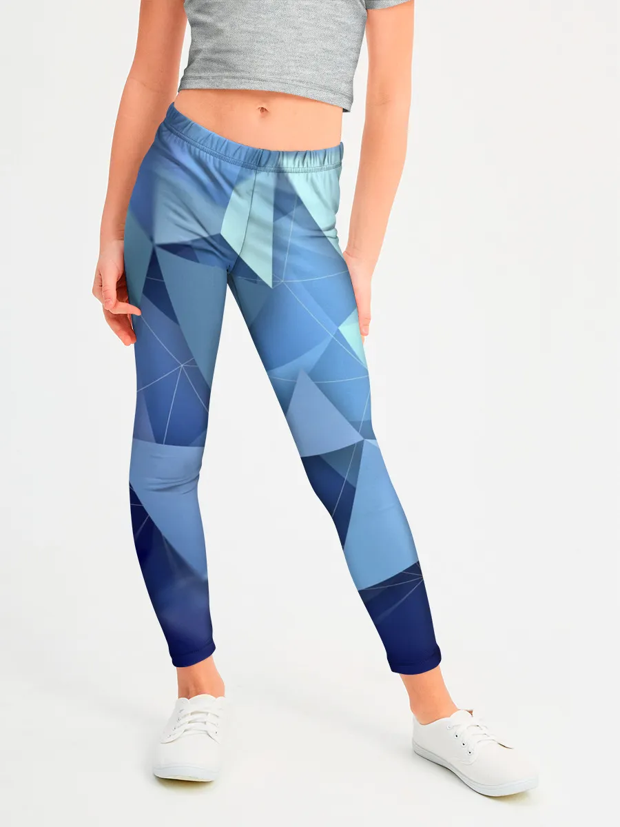 Леггинсы для девочки / абстракция