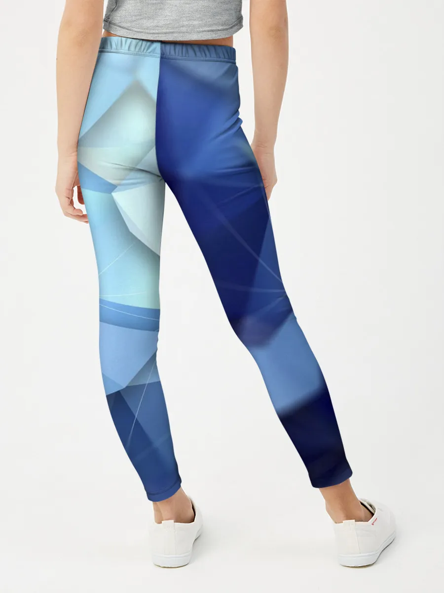 Леггинсы для девочки / абстракция