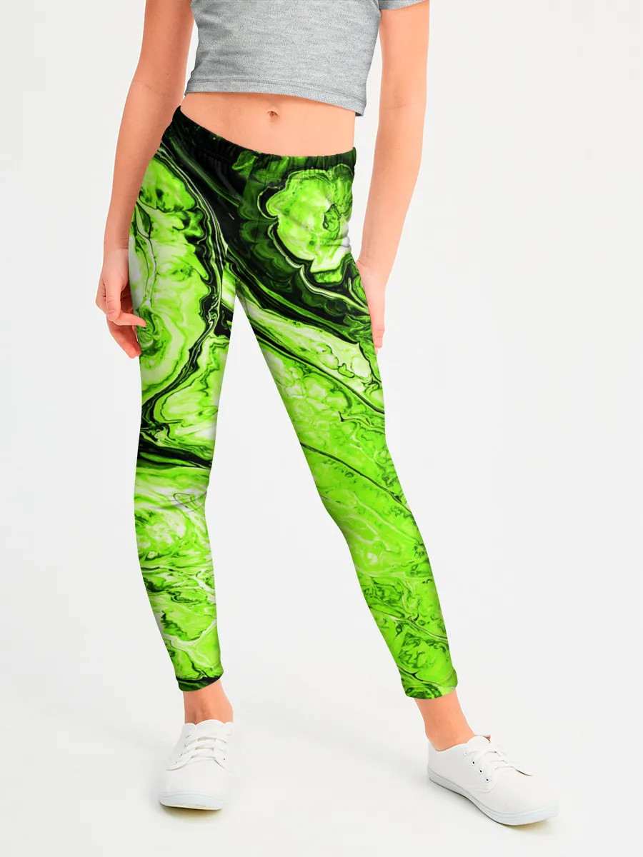 Леггинсы для девочки / Токсичные краски