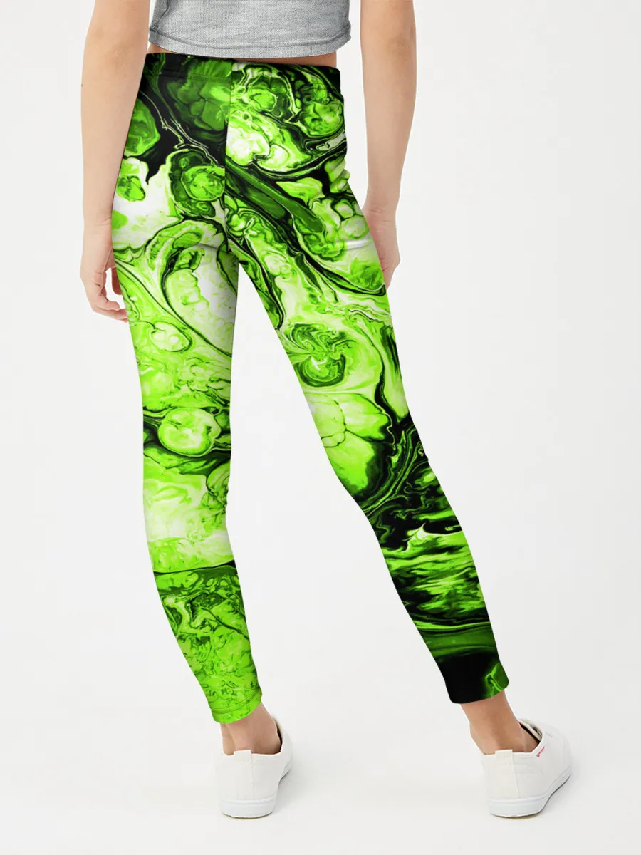 Леггинсы для девочки / Токсичные краски