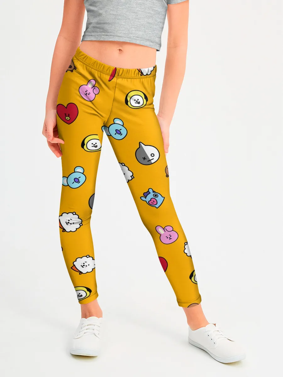 Леггинсы для девочки / BT21