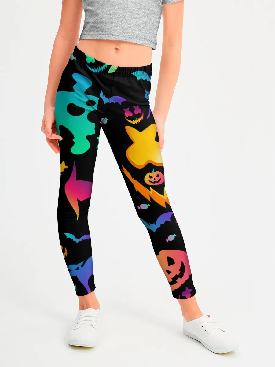 Леггинсы для девочки / MARSHMELLO HALLOWEEN