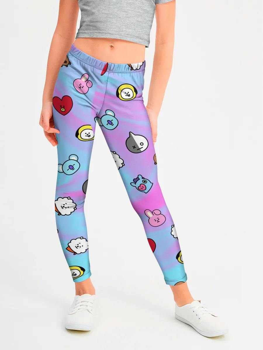 Леггинсы для девочки / BT21