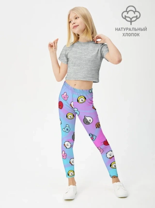 Леггинсы для девочки / BT21