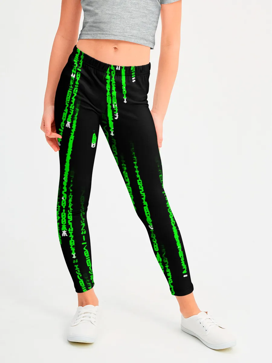 Леггинсы для девочки / МАТРИЦА