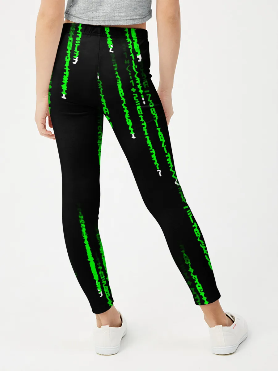 Леггинсы для девочки / МАТРИЦА