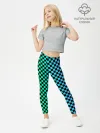 Леггинсы для девочки / Checkerboard Color