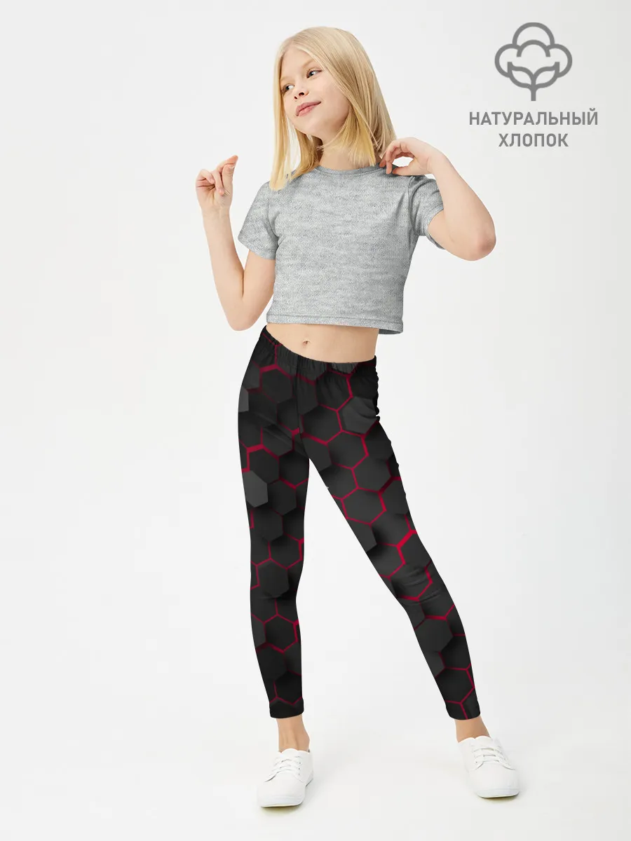 Леггинсы для девочки / 3D БРОНЯ