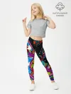 Леггинсы для девочки / психоделика