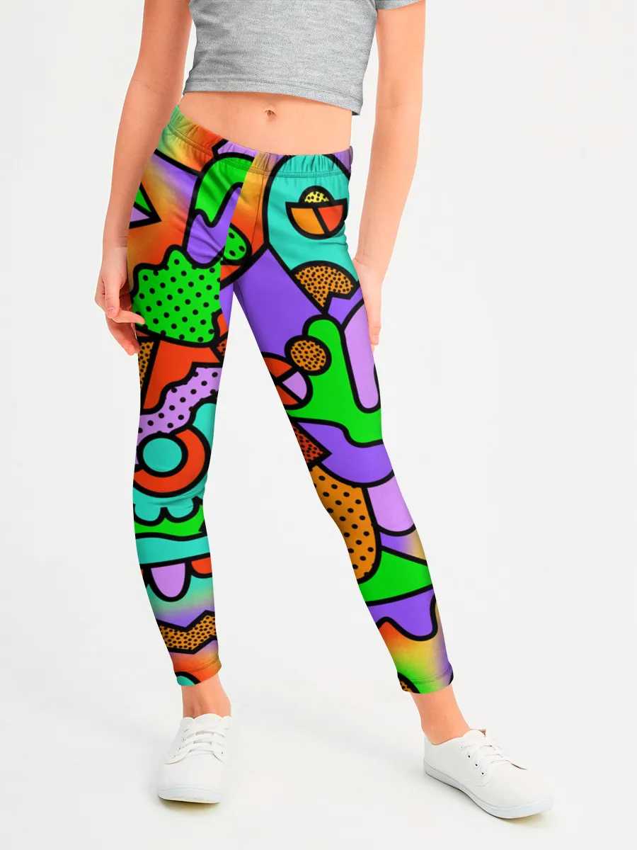 Леггинсы для девочки / PSY GEOMETRY