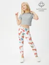 Леггинсы для девочки / Fox Pattern