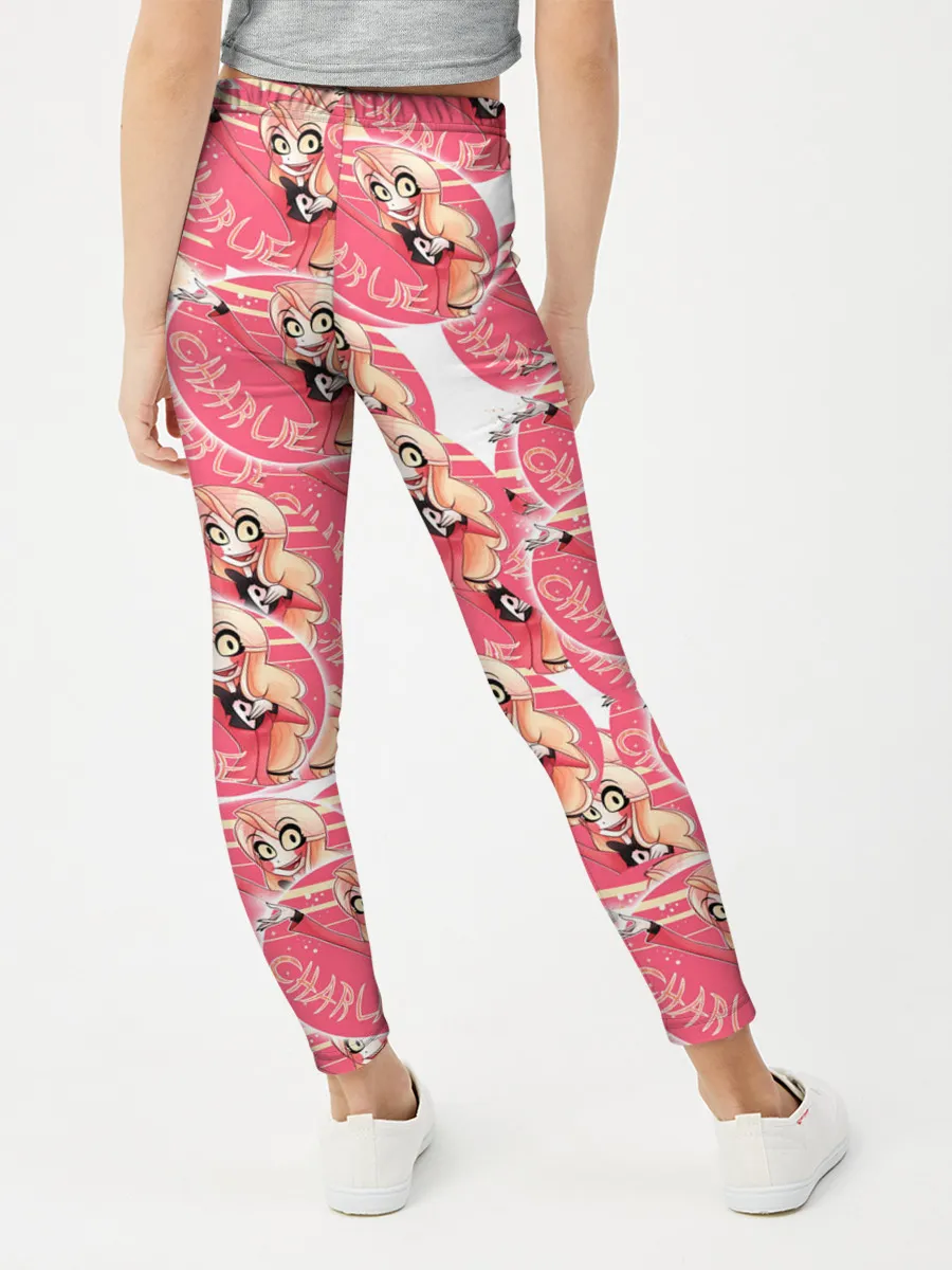 Леггинсы для девочки / Отель хазбин