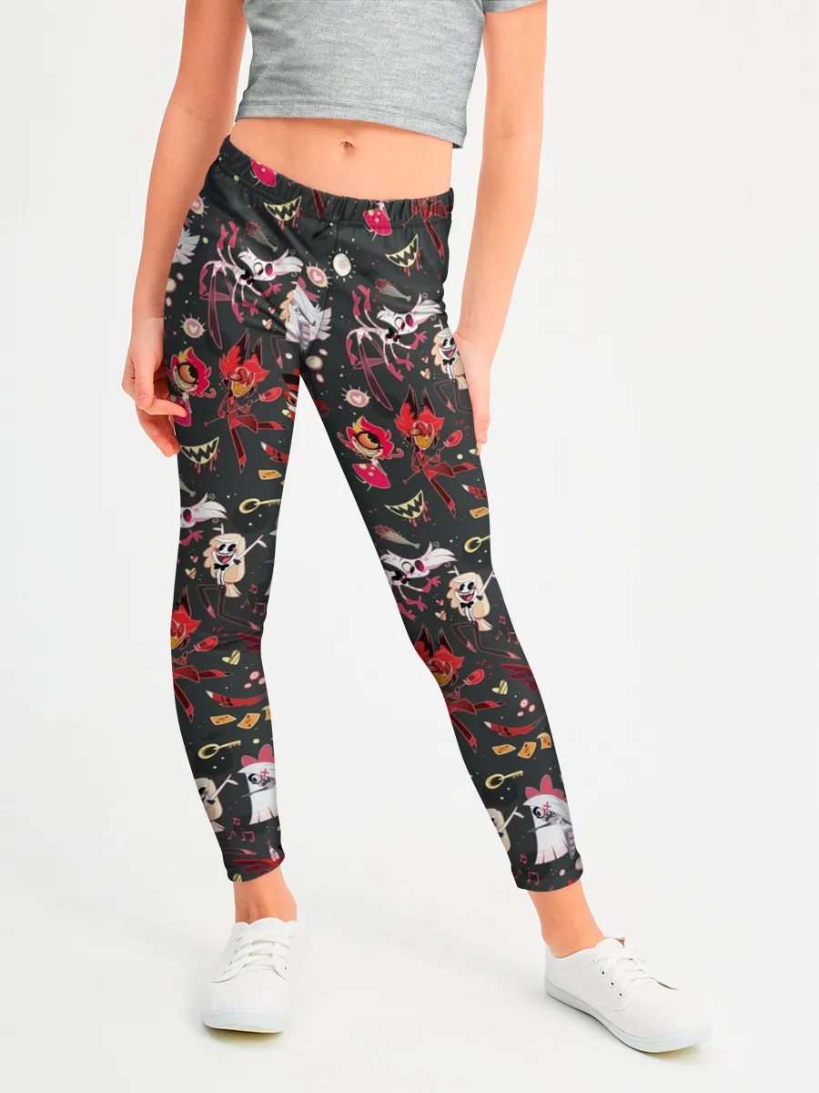 Леггинсы для девочки / Hazbin Hotel