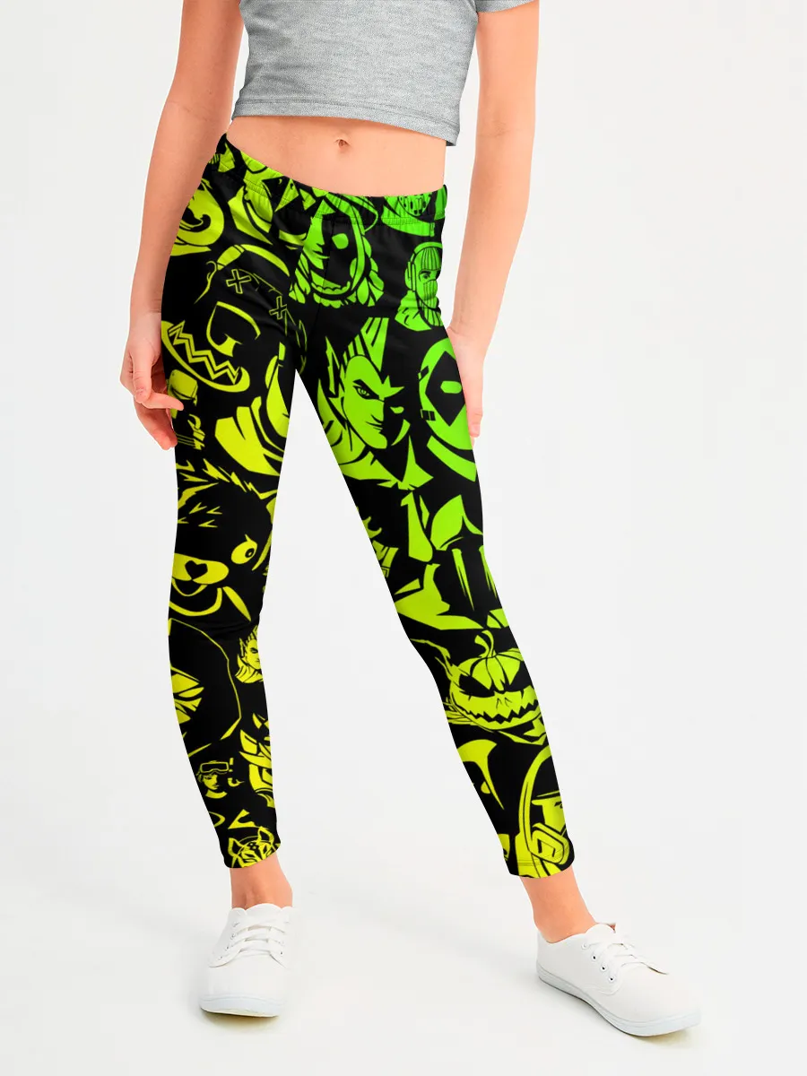 Леггинсы для девочки / ПЕРСОНАЖИ FORTNITE