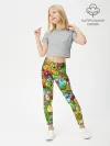 Леггинсы для девочки / PLANTS VS ZOMBIES