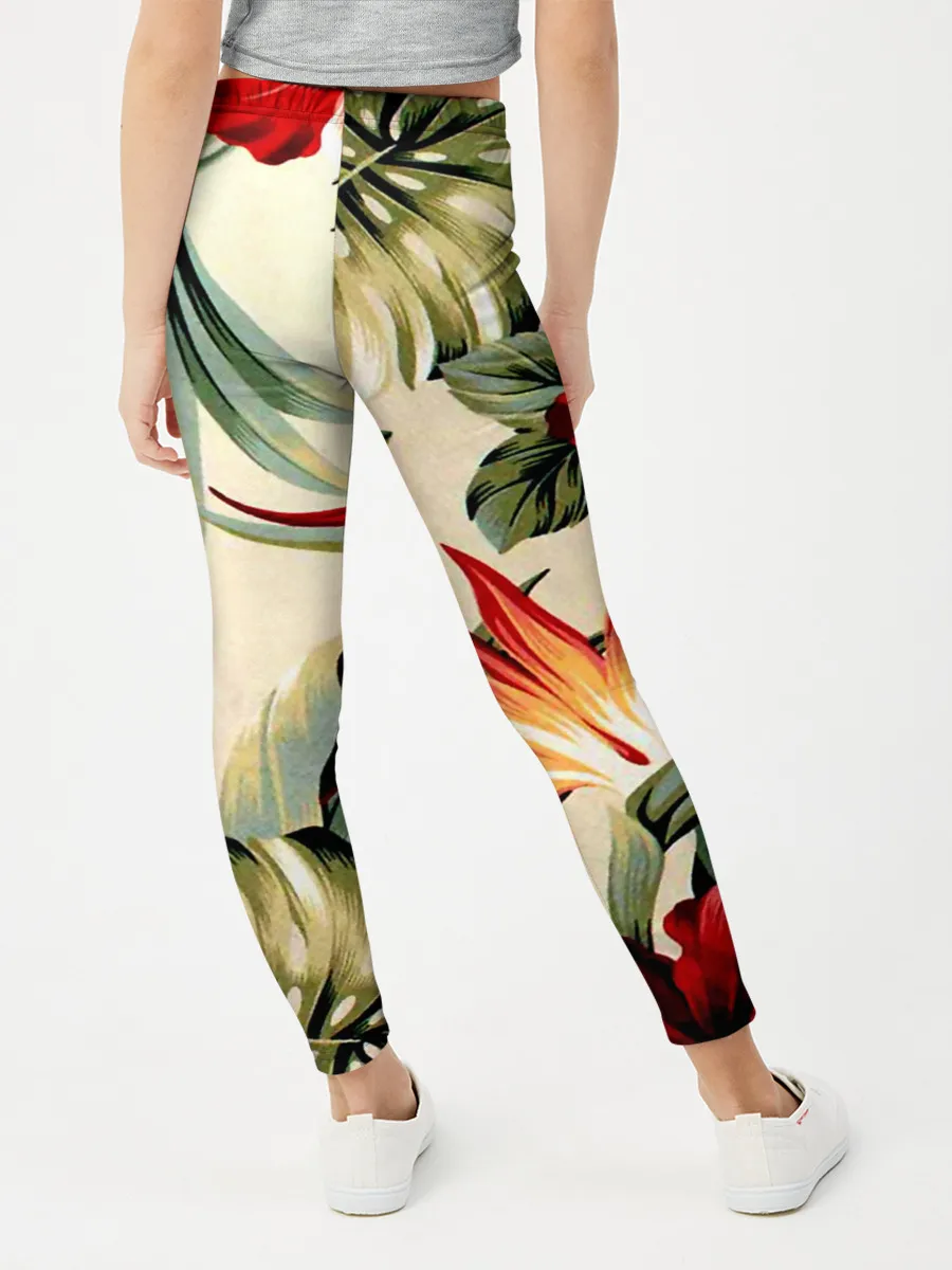 Леггинсы для девочки / ТРОПИКИ