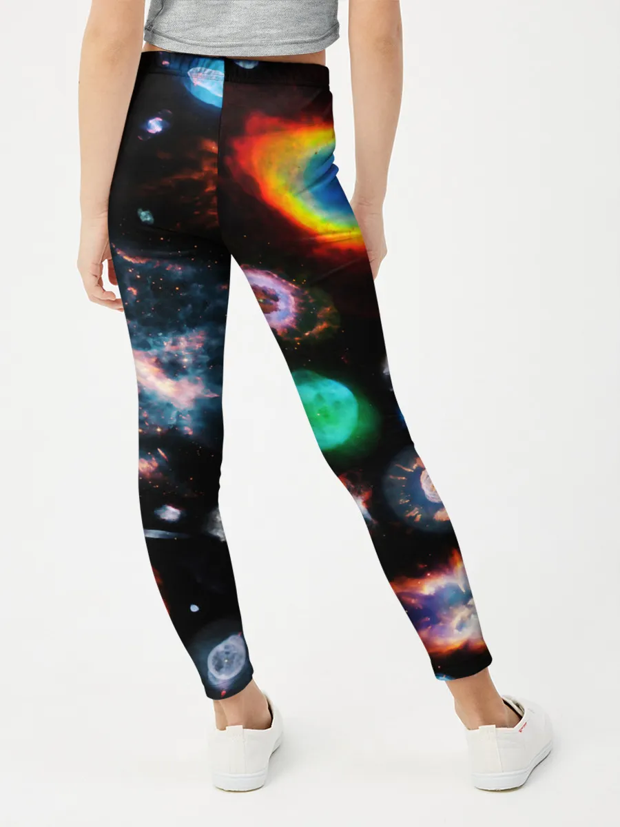 Леггинсы для девочки / КОСМОС