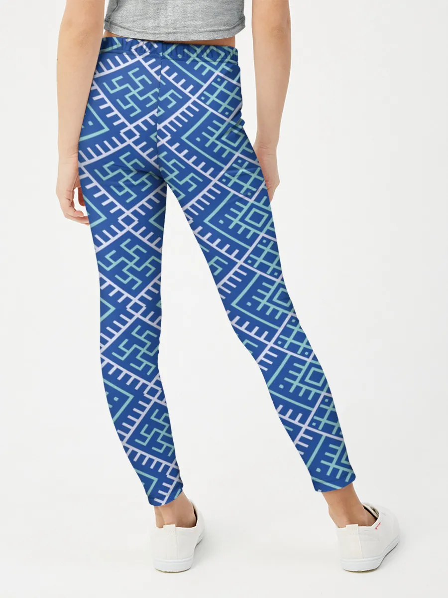 Леггинсы для девочки / Славянский орнамент