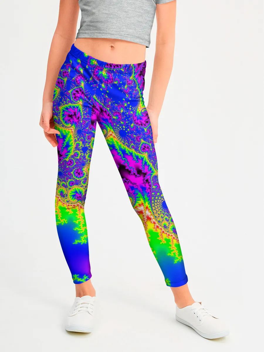 Леггинсы для девочки / NEON&ACID