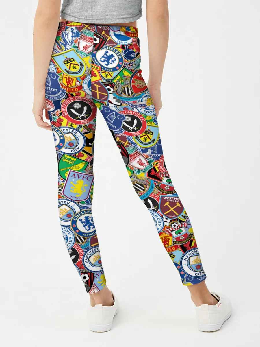Леггинсы для девочки / Английская Премьер Лига