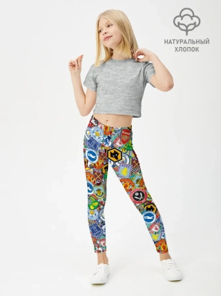 Леггинсы для девочки / Английская Премьер Лига