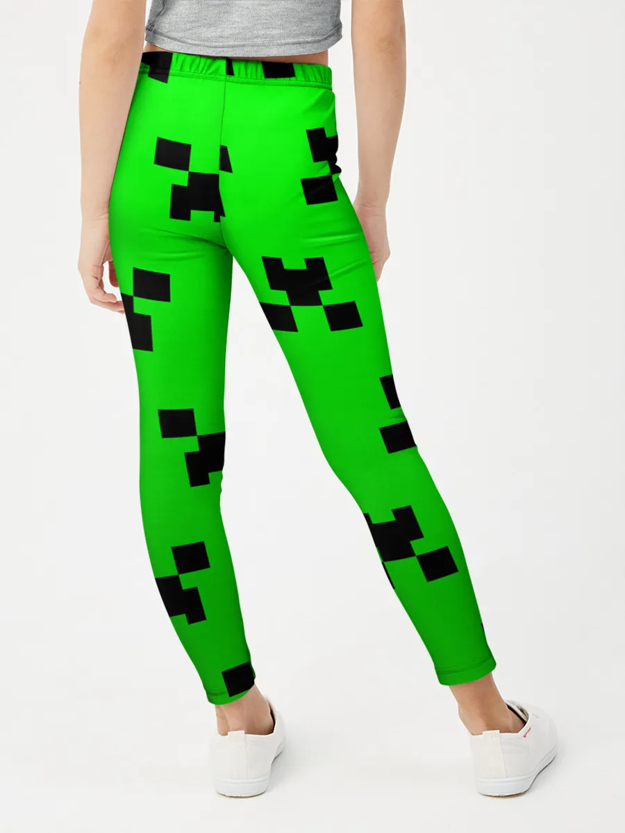Леггинсы для девочки / MINECRAFT