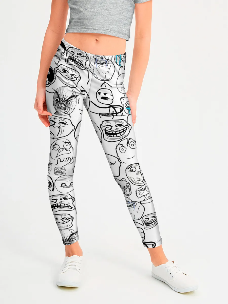 Леггинсы для девочки / МЕМЫ