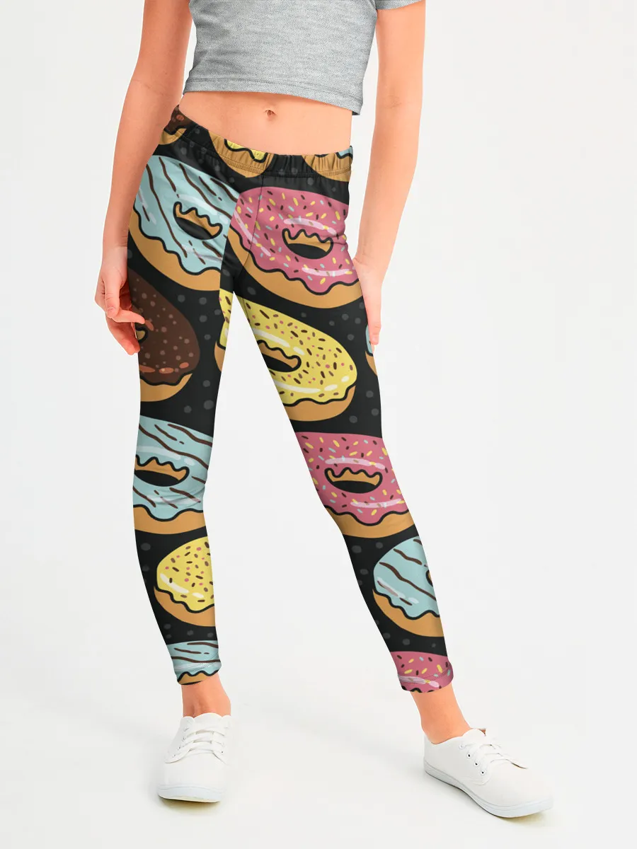 Леггинсы для девочки / Сладкоежка