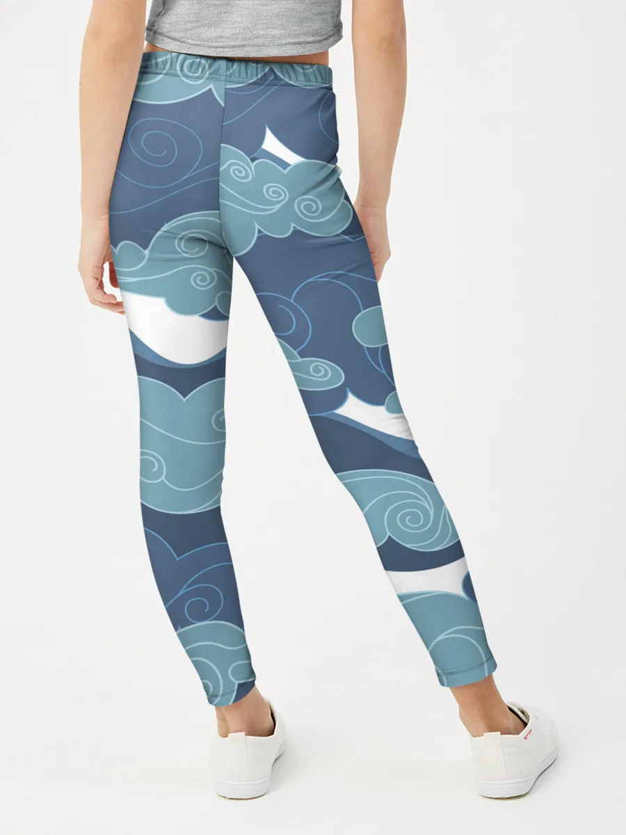 Леггинсы для девочки / Небо над Китаем