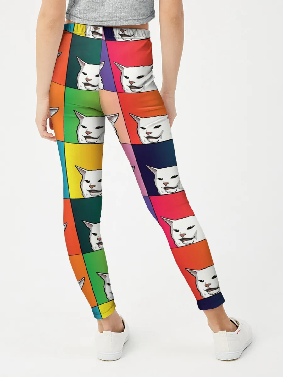 Леггинсы для девочки / Woman Yelling at Cat