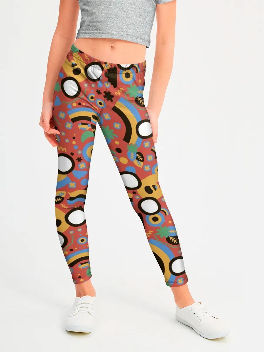 Леггинсы для девочки / Время приключений Jake