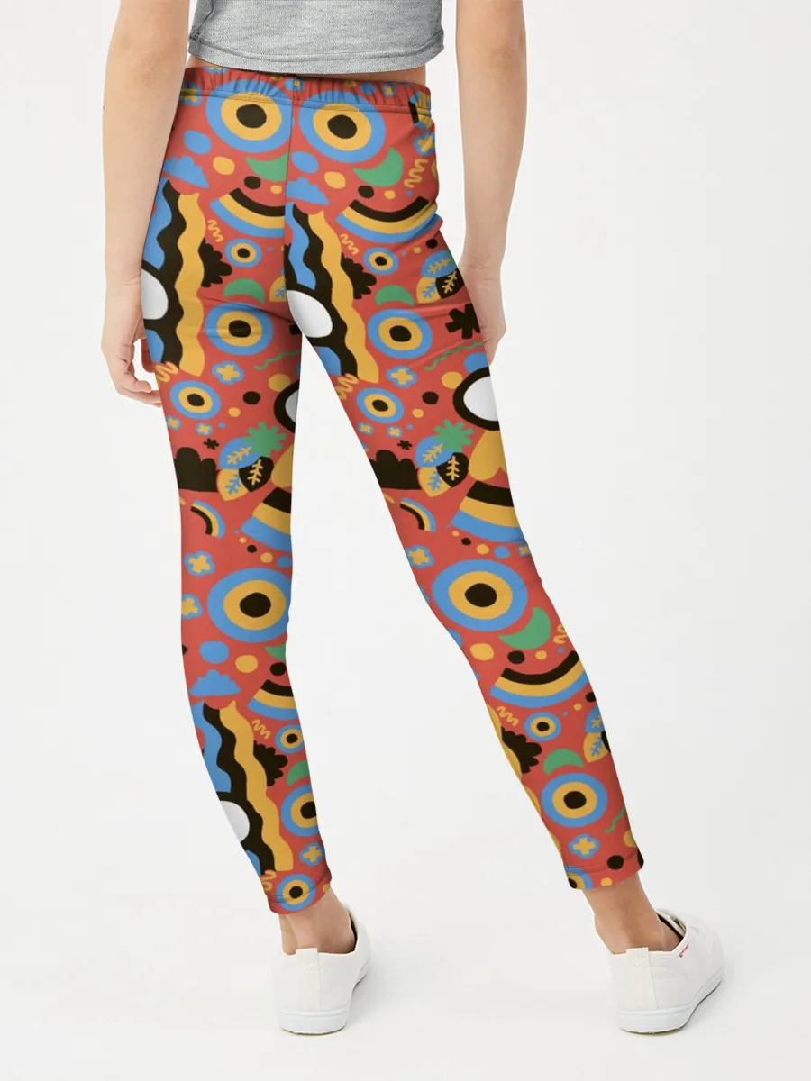 Леггинсы для девочки / Время приключений Jake