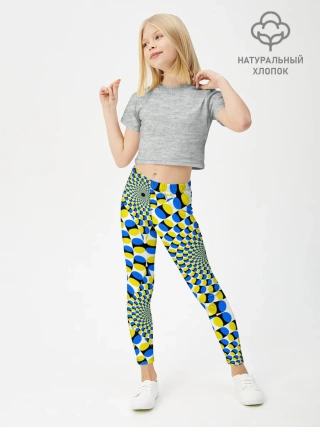 Леггинсы для девочки / ИЛЛЮЗИЯ