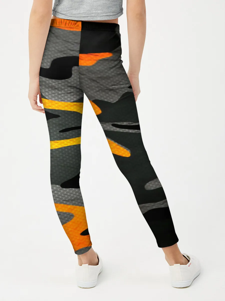 Леггинсы для девочки / КАМУФЛЯЖ АРМЕЙСКИЙ