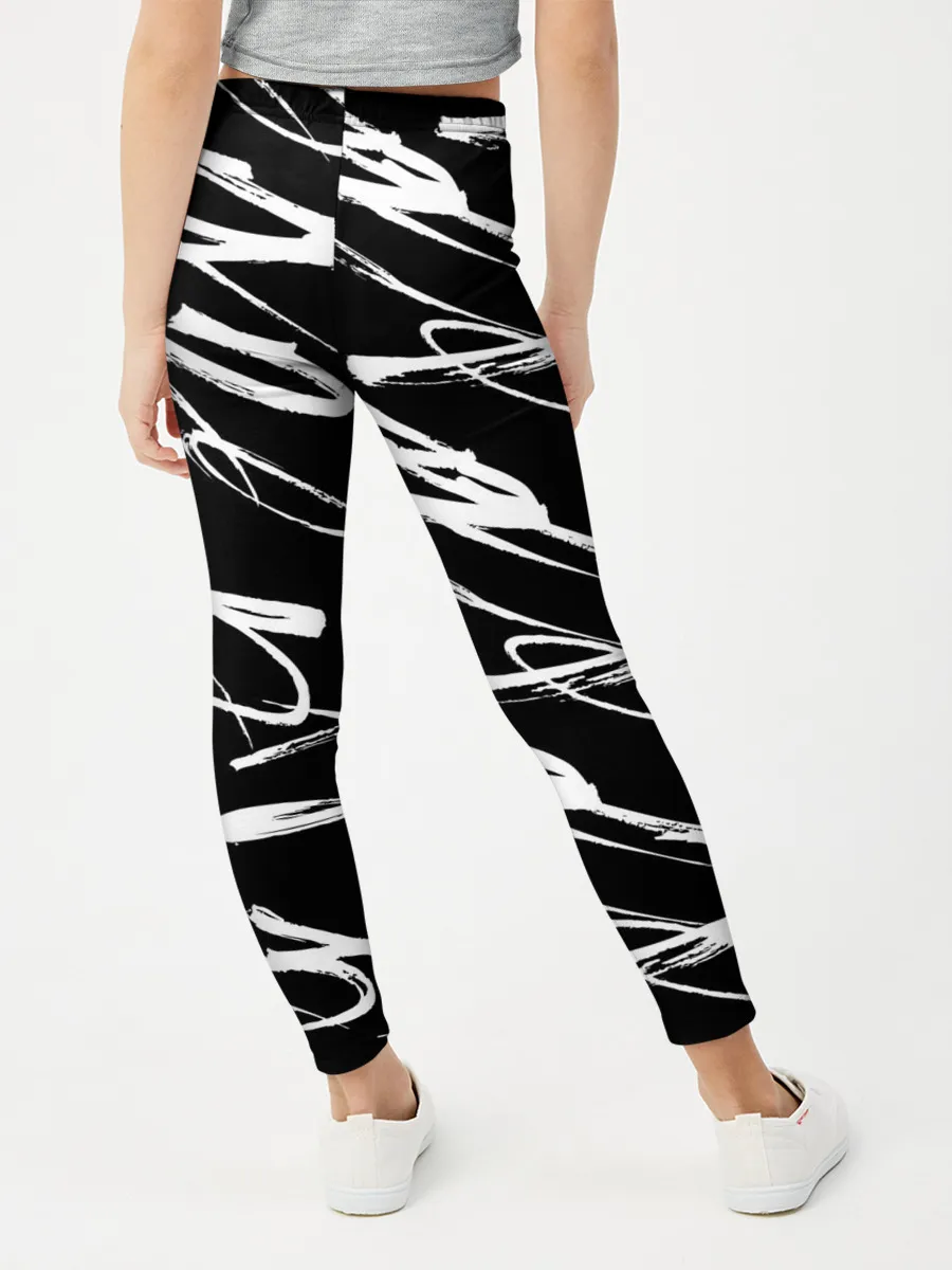 Леггинсы для девочки / 23 февраля