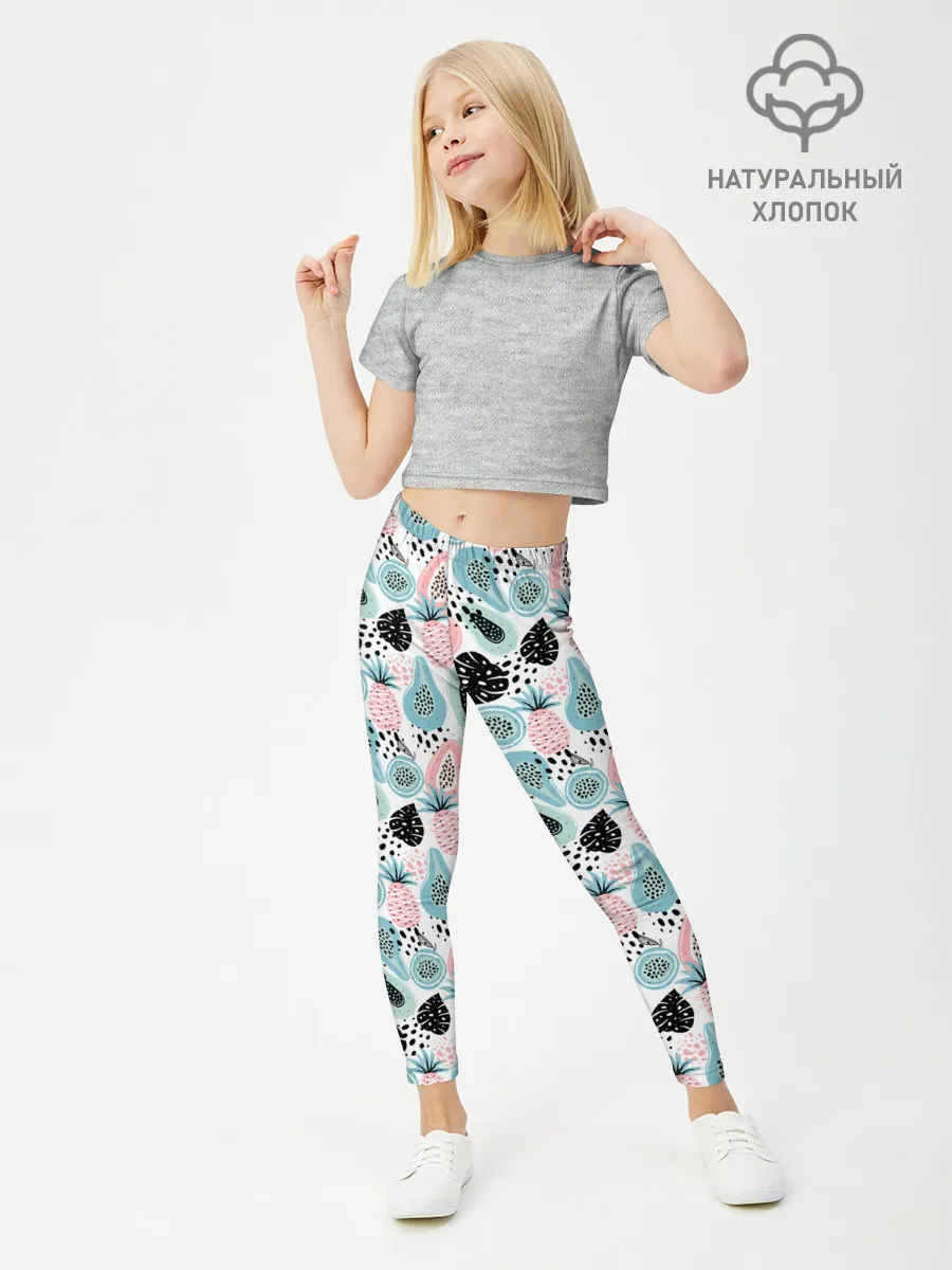 Леггинсы для девочки / АВОКАДО