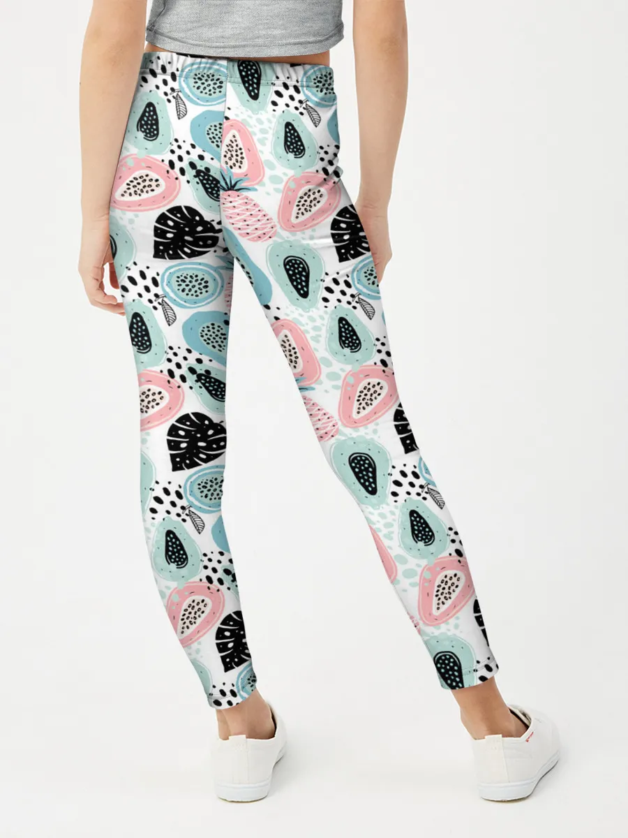 Леггинсы для девочки / АВОКАДО