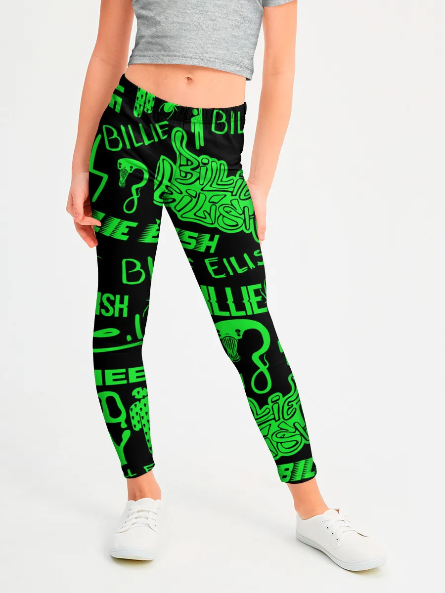 Леггинсы для девочки / BILLIE EILISH.