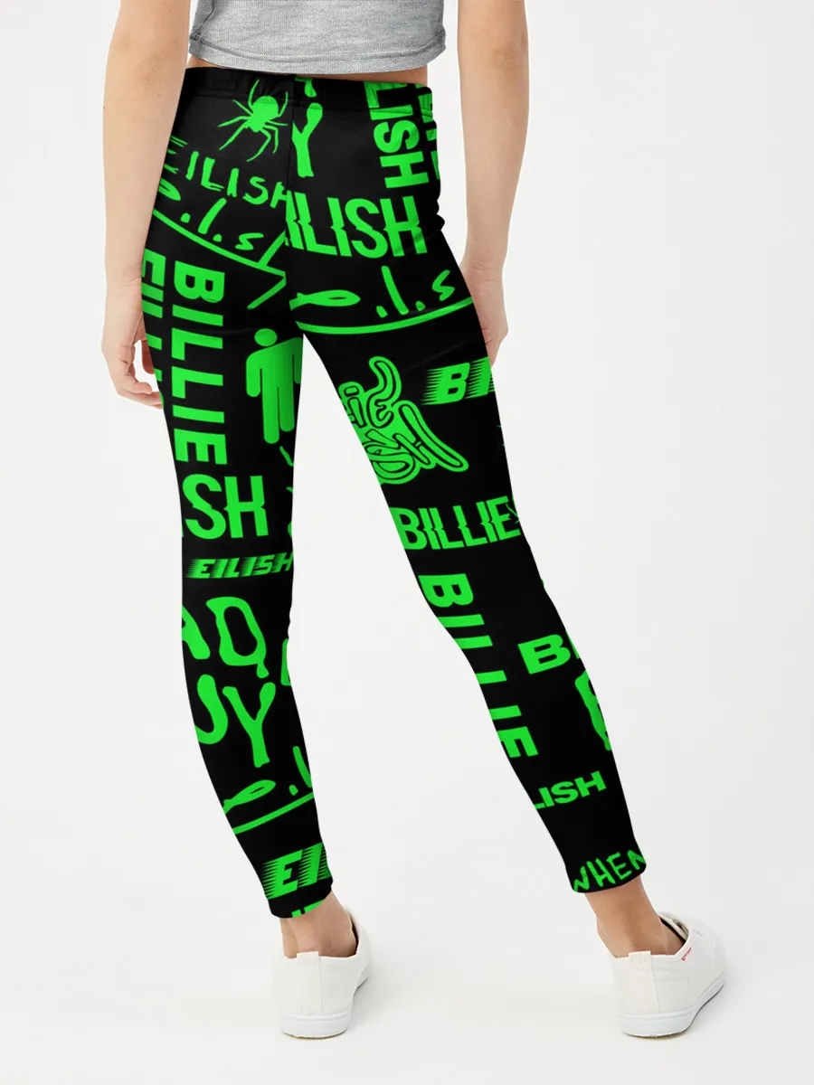 Леггинсы для девочки / BILLIE EILISH.