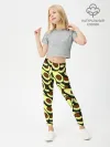 Леггинсы для девочки / Авокадо