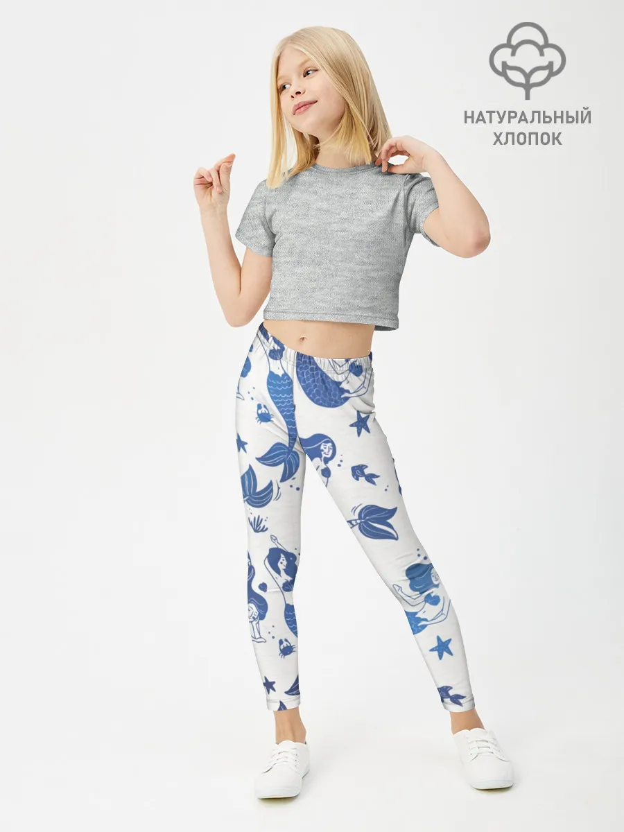 Леггинсы для девочки / Мир русалок