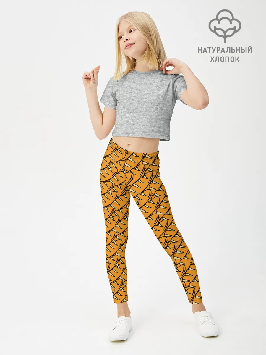 Леггинсы для девочки / Хлебушек