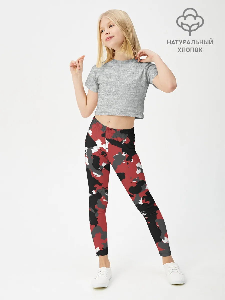 Леггинсы для девочки / КАМУФЛЯЖ