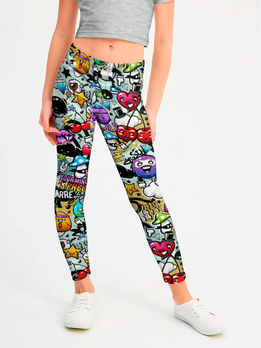 Леггинсы для девочки / Stickerboom