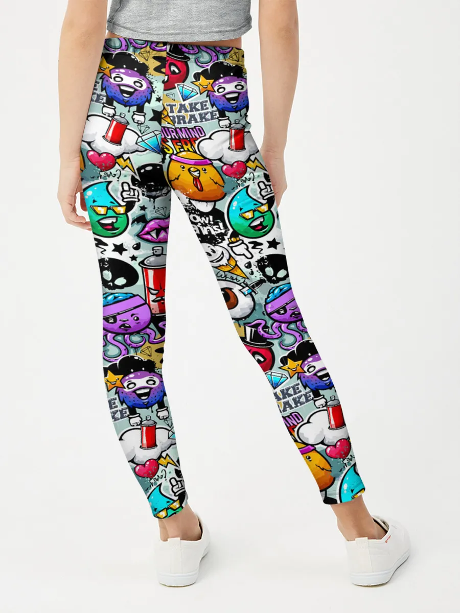 Леггинсы для девочки / Stickerboom